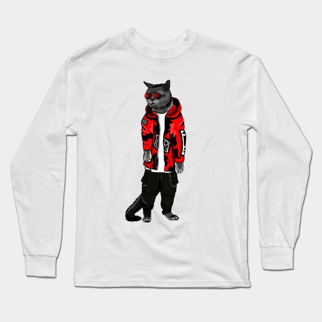 Starcat (without a background) Long Sleeve T-Shirt by d1a2n3i4l5